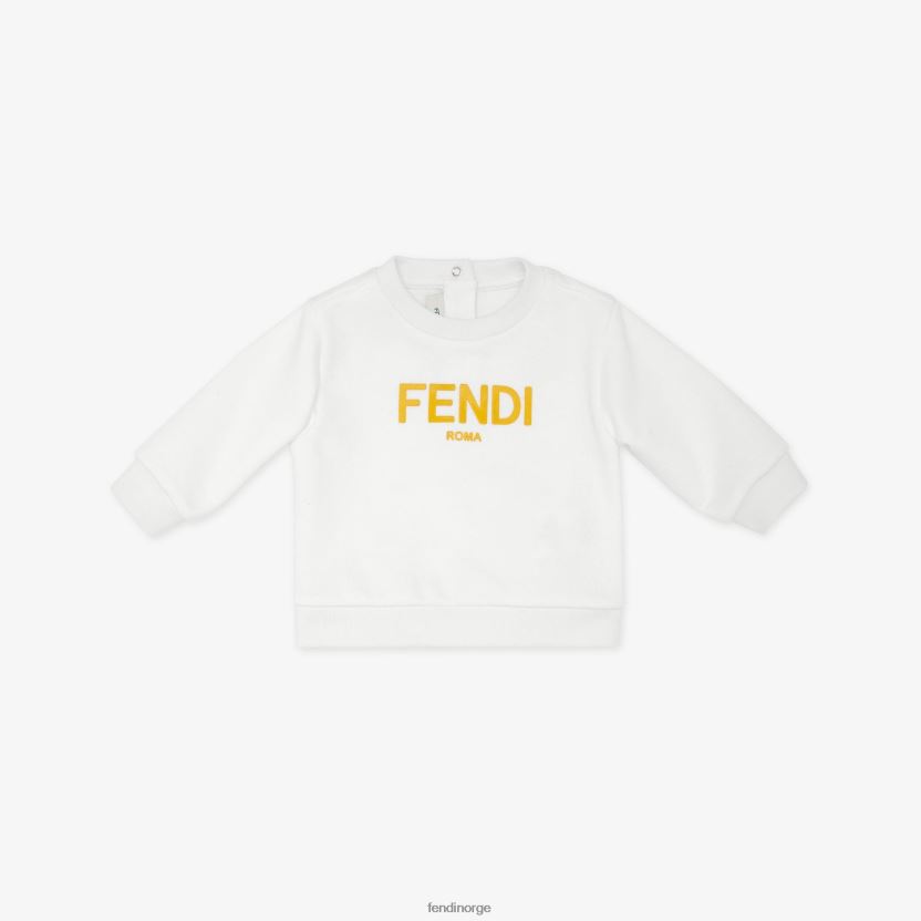 Fendi barn roma genser NXB4XN2812 hvit klær