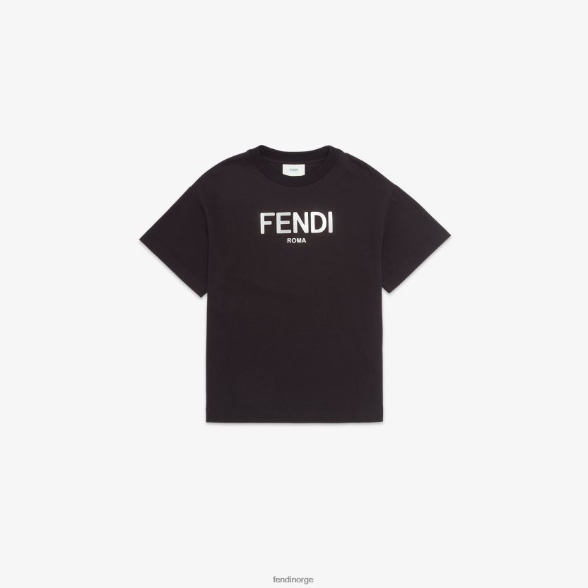 Fendi barn jersey junior t-skjorte med trykk NXB4XN2867 flerfarget klær