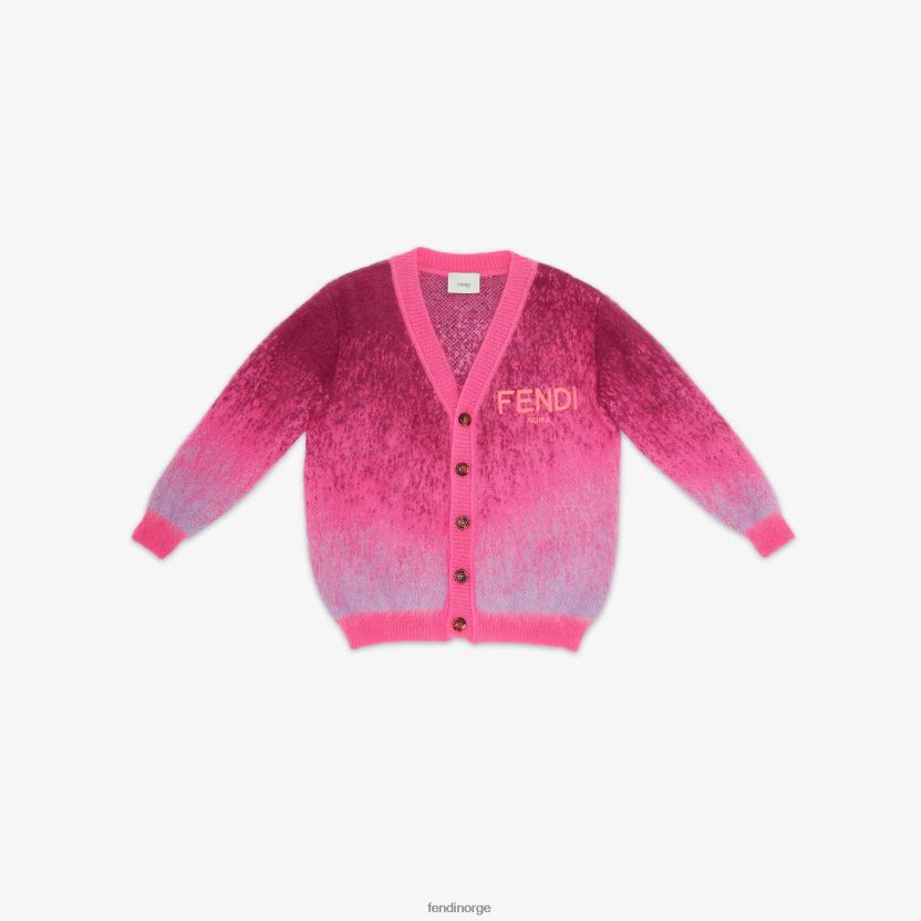 Fendi barn ull junior cardigan NXB4XN2850 flerfarget klær