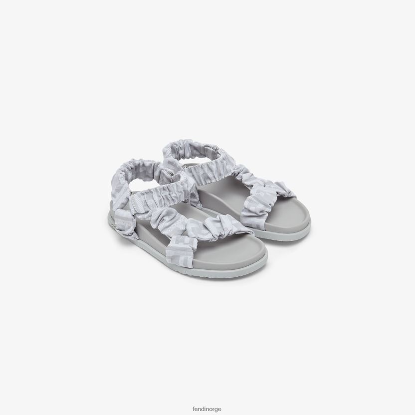 Fendi barn stoff junior sandaler NXB4XN2864 grå sko