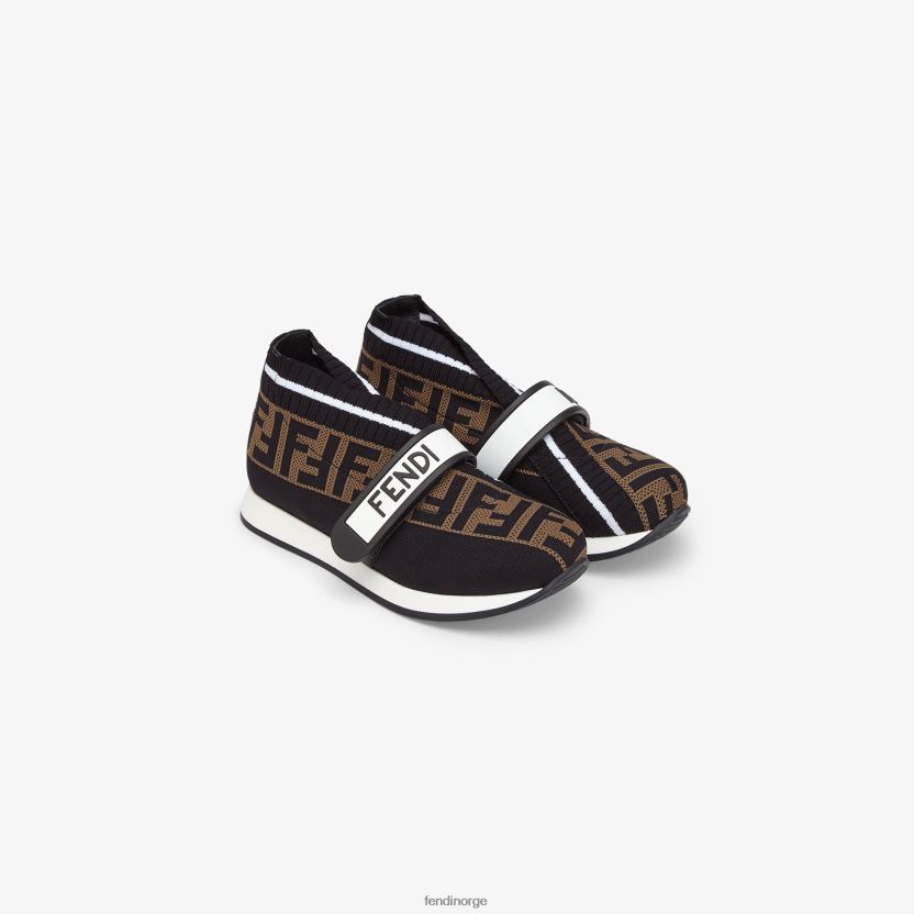 Fendi barn stoff unisex junior joggesko NXB4XN2949 mote sko