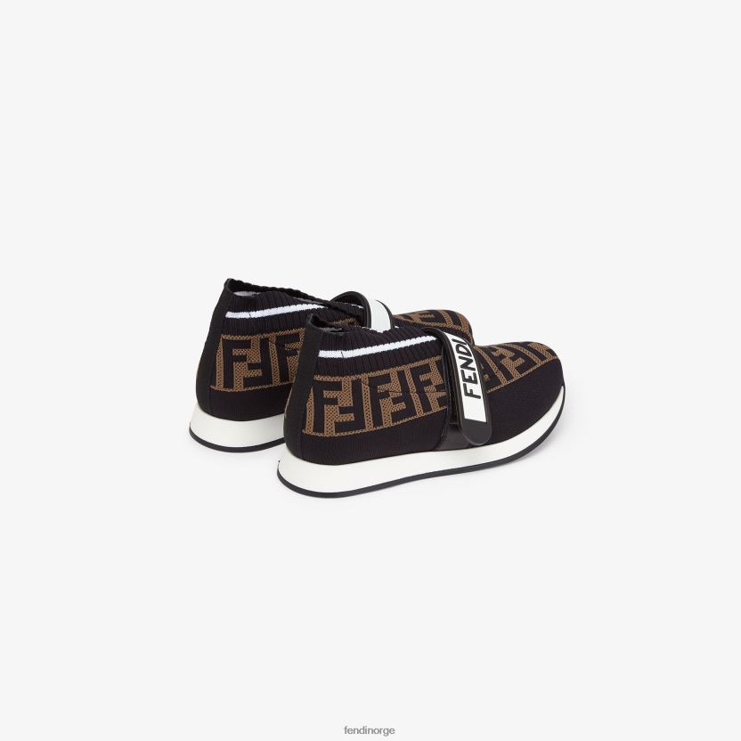 Fendi barn stoff unisex junior joggesko NXB4XN2949 mote sko
