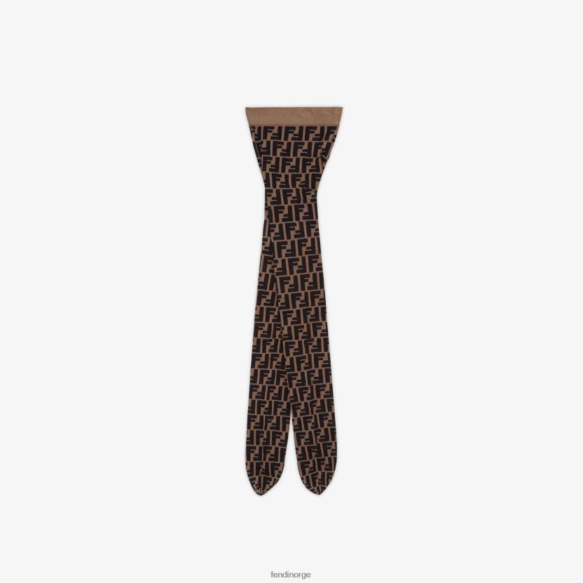 Fendi barn nylon tights NXB4XN2915 mote tilbehør
