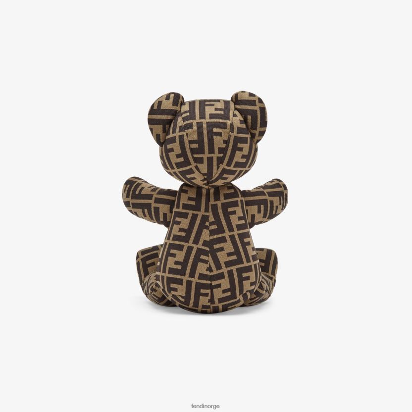 Fendi barn ff logo bamse NXB4XN2779 brun tilbehør