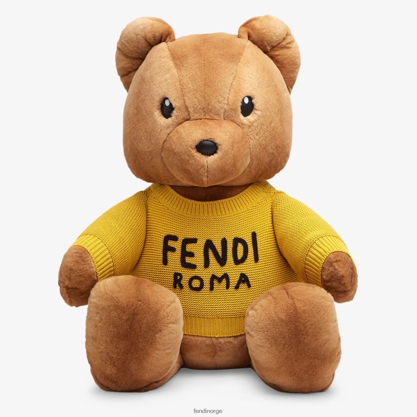 Fendi barn honning colosheamink gigantisk bamse NXB4XN2942 mote tilbehør