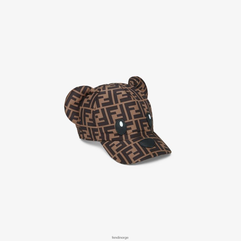 Fendi barn nylon baseballcaps med logo NXB4XN2911 mote tilbehør
