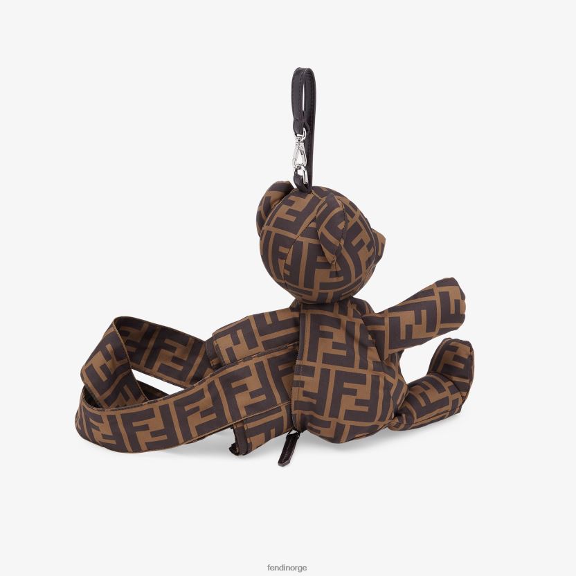 Fendi barn nylon shopper med teddybjørn NXB4XN2782 mote tilbehør