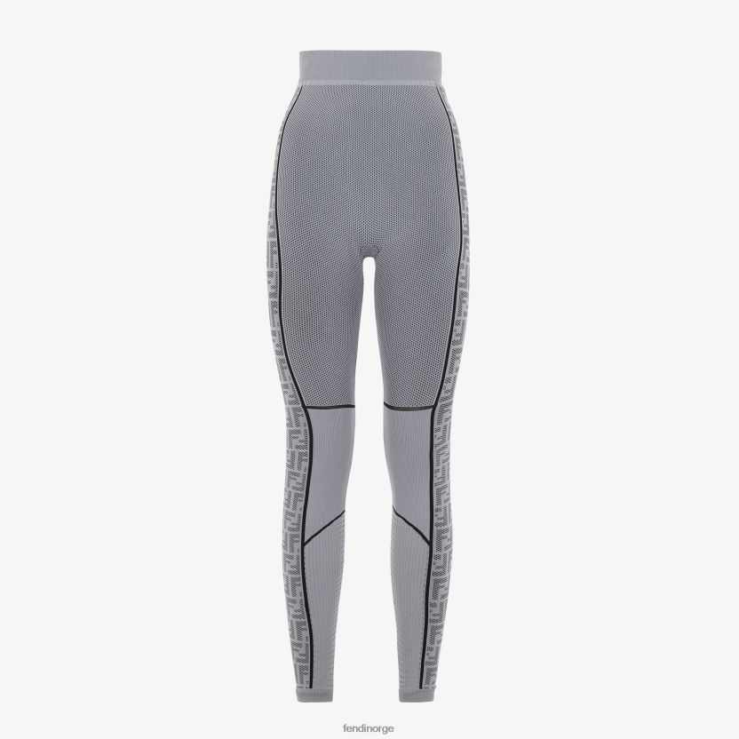Fendi kvinner sømløse leggings NXB4XN1168 grå klær