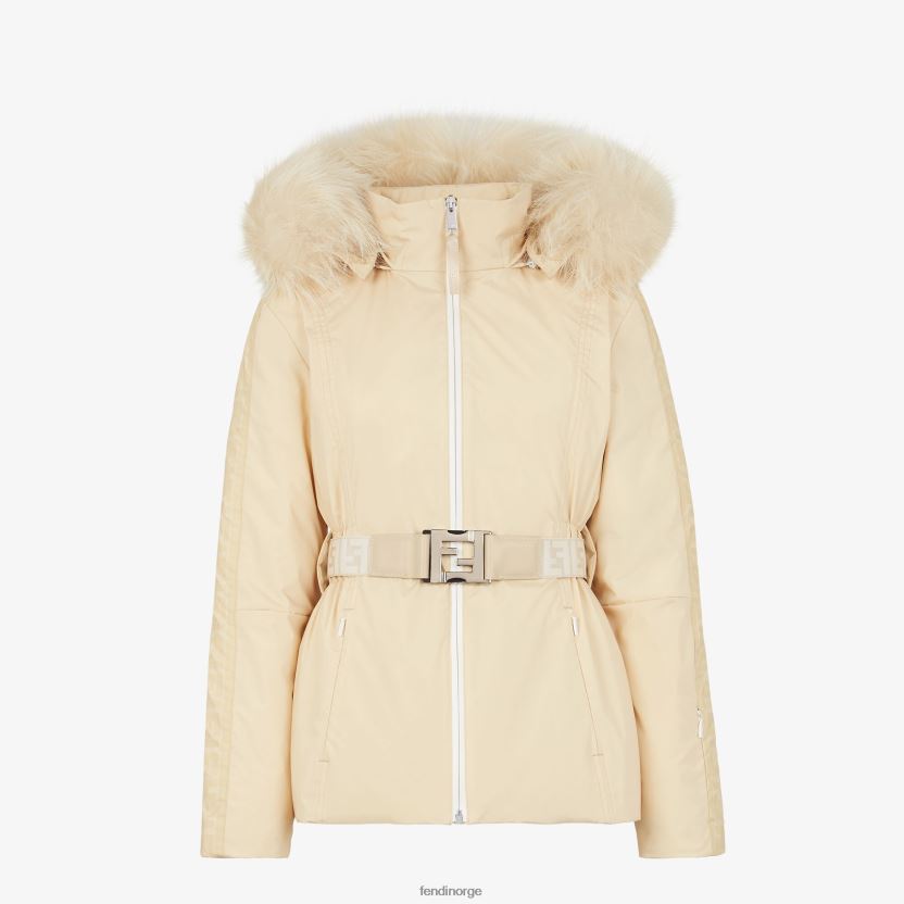 Fendi kvinner skijakke i nylon NXB4XN1239 hvit klær