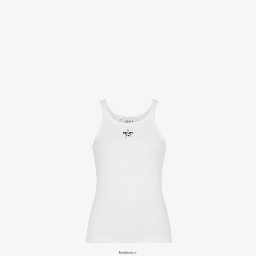 Fendi kvinner bomullstopp NXB4XN928 hvit klær
