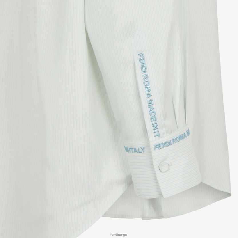 Fendi kvinner silkeskjorte NXB4XN979 lyse blå klær