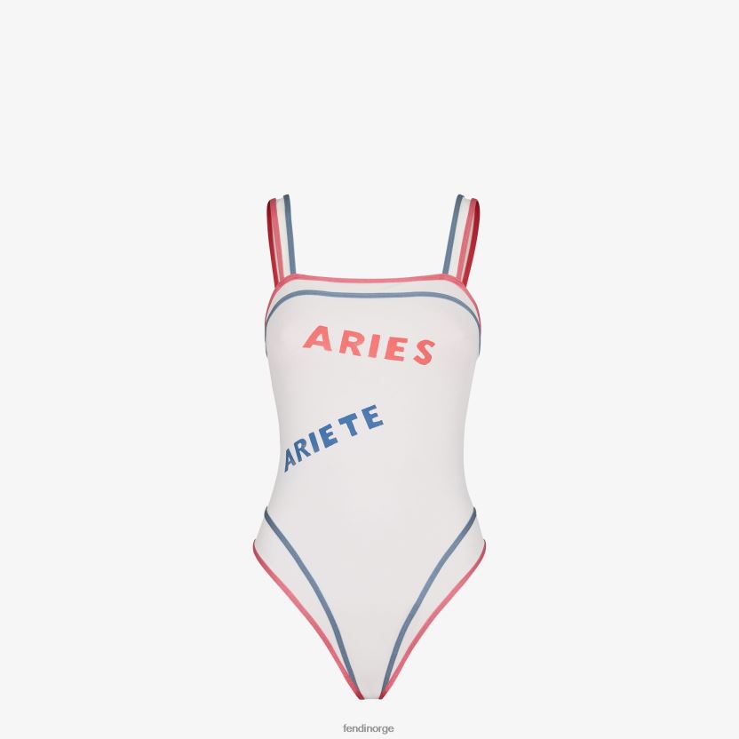 Fendi kvinner lycra badedrakt NXB4XN1053 hvit klær