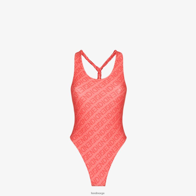 Fendi kvinner lycra badedrakt NXB4XN1058 rosa klær