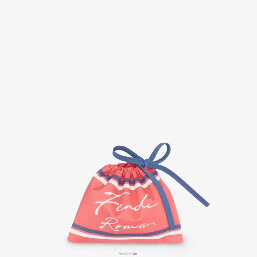 Fendi kvinner lycra badedrakt i ett stykke NXB4XN1049 blå klær