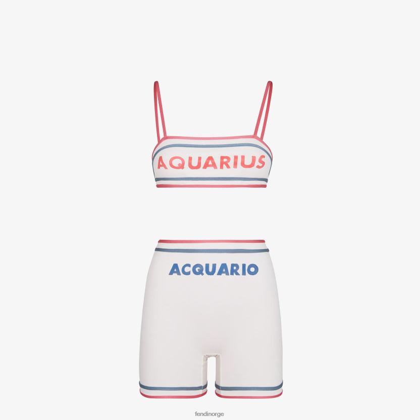 Fendi kvinner lycra bikini NXB4XN1022 hvit klær