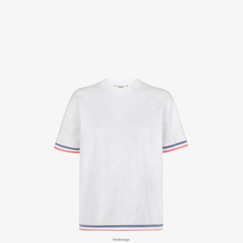 Fendi kvinner genser i viskose NXB4XN1035 hvit klær