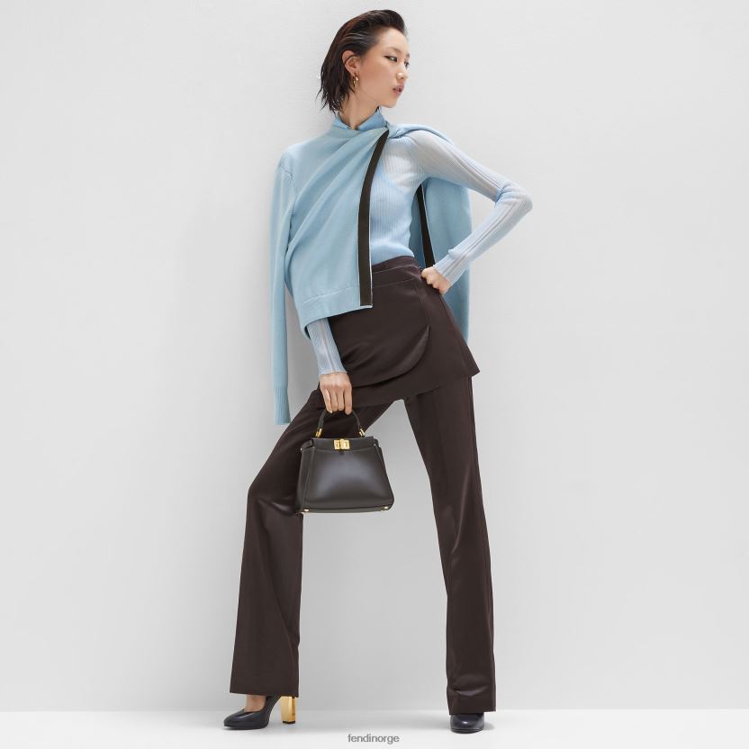 Fendi kvinner kashmir og ull cardigan NXB4XN990 lyse blå klær