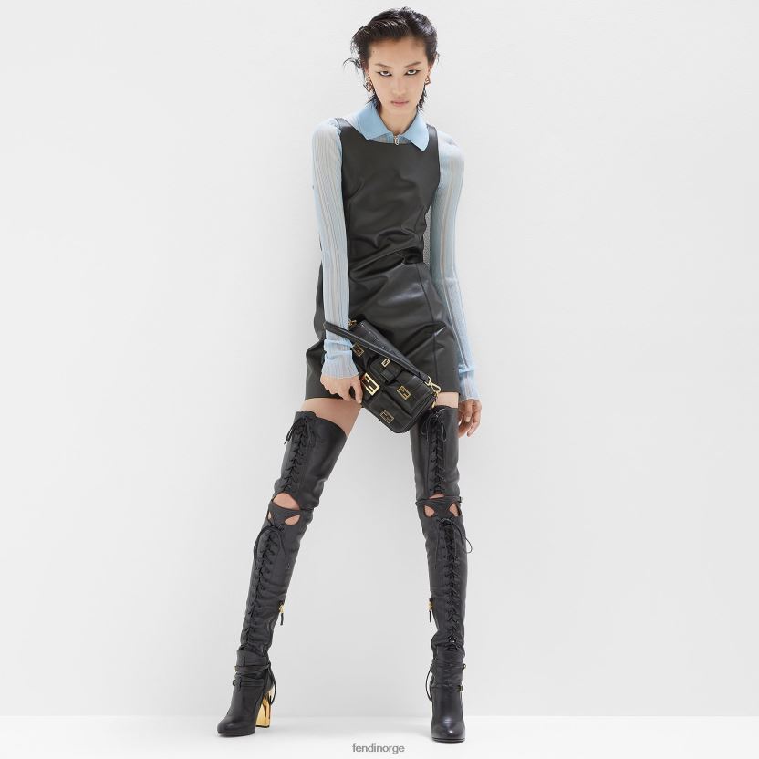 Fendi kvinner silke poloskjorte NXB4XN927 lyse blå klær