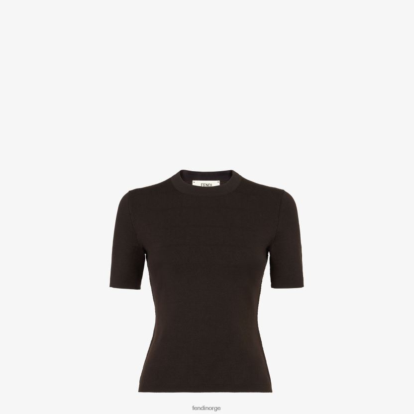 Fendi kvinner ullgenser NXB4XN1155 brun klær