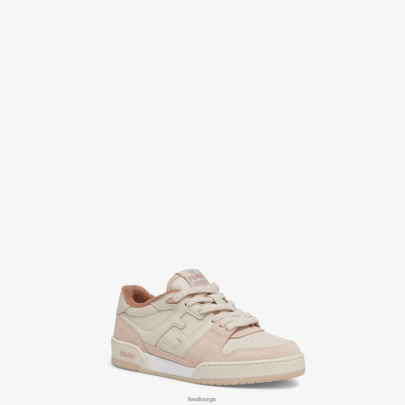 Fendi kvinner lave topper i semsket skinn NXB4XN1300 rosa sko