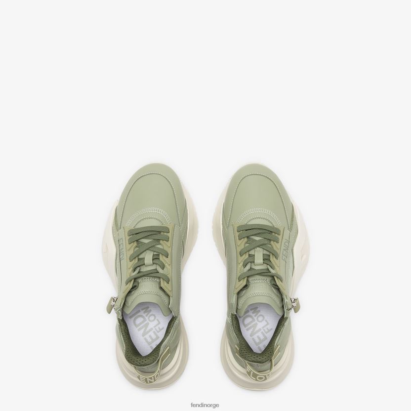 Fendi kvinner lave topper i skinn NXB4XN1337 grønn sko