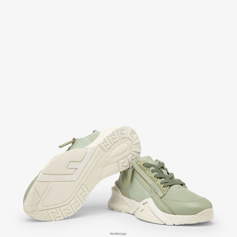 Fendi kvinner lave topper i skinn NXB4XN1337 grønn sko