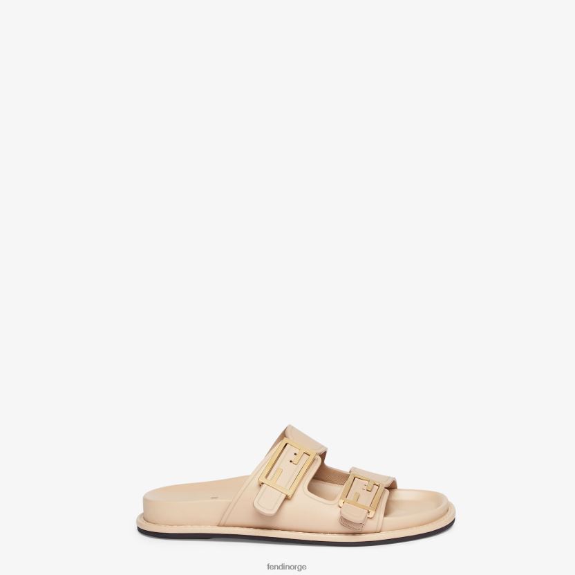 Fendi kvinner føle skinnsklier NXB4XN1393 beige sko