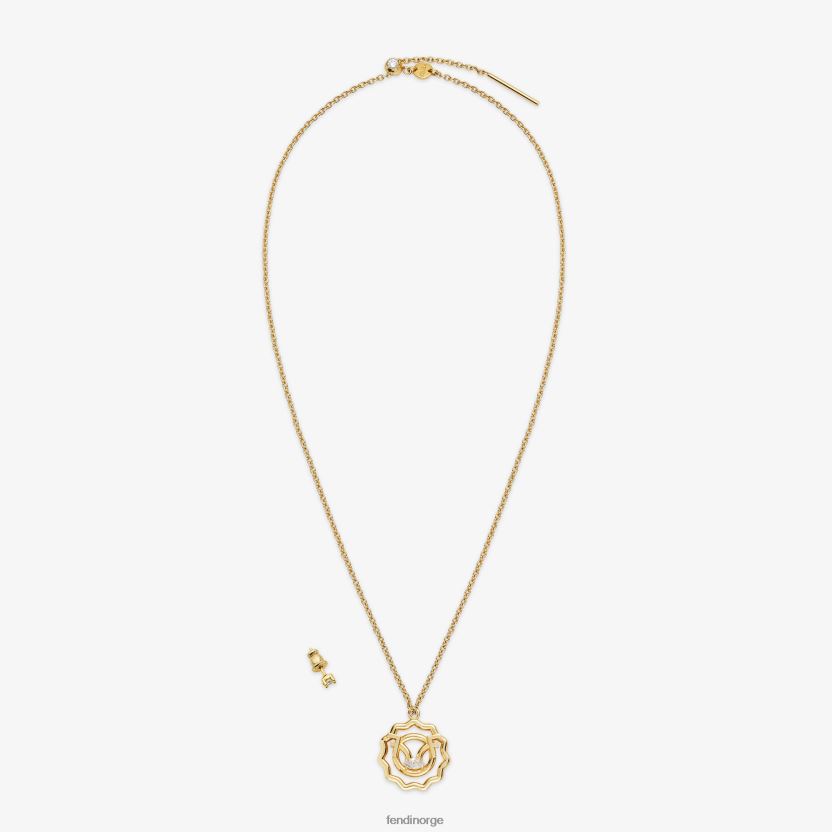 Fendi kvinner leo sett NXB4XN1637 gull smykker