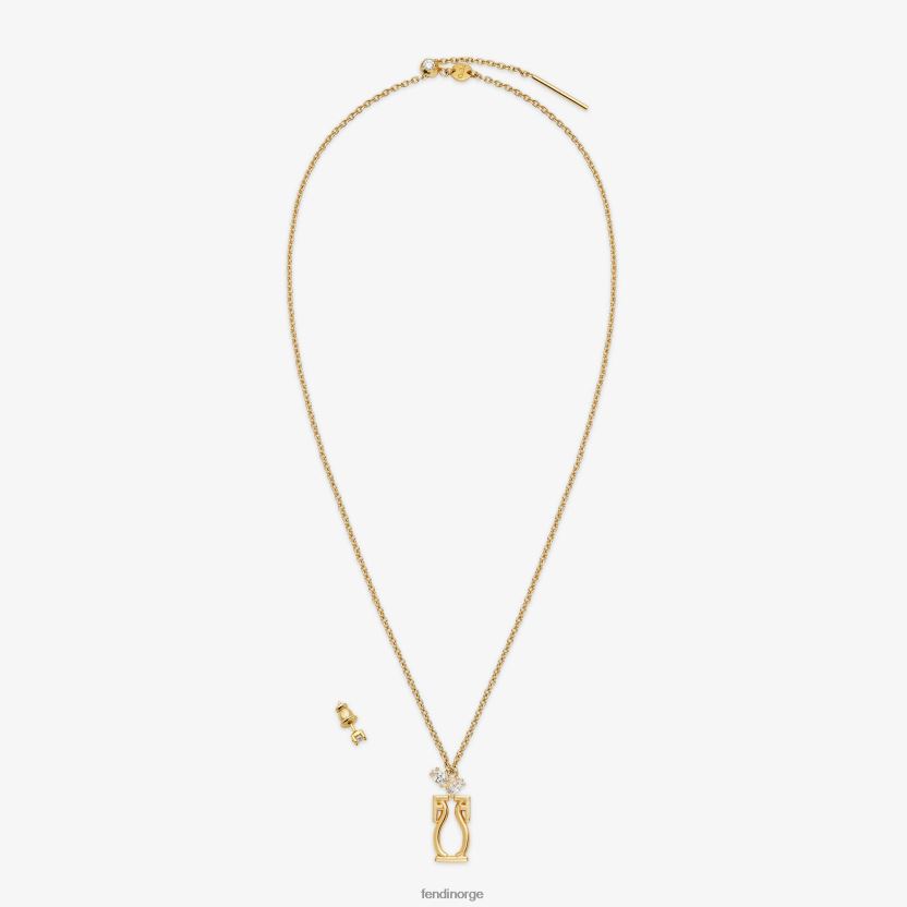 Fendi kvinner vannmannsett NXB4XN1641 gull smykker