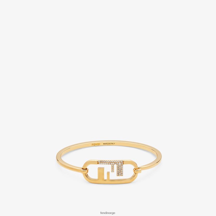 Fendi kvinner o'lock armbånd NXB4XN1679 gull smykker
