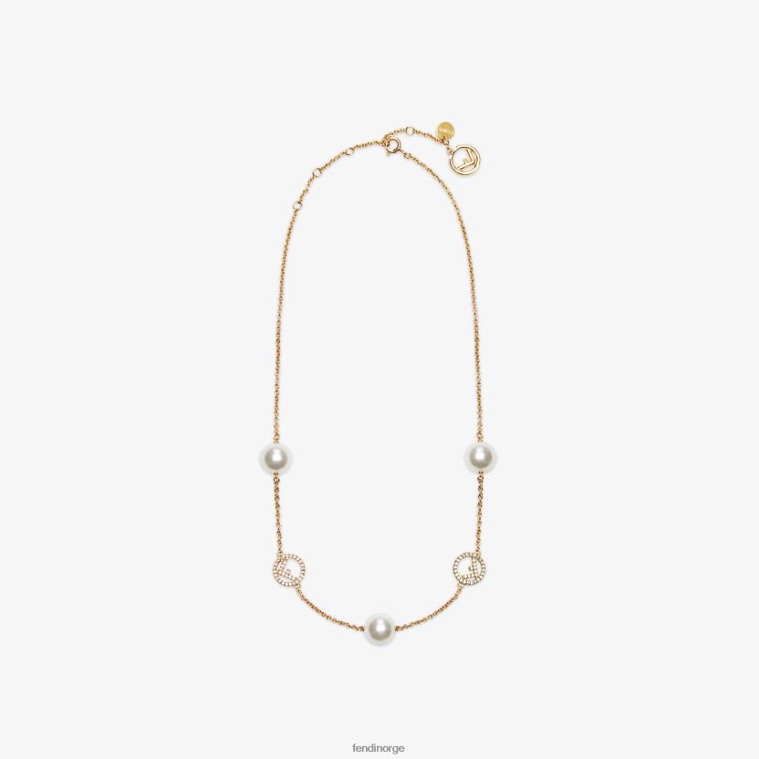 Fendi kvinner halskjede NXB4XN1789 mote smykker