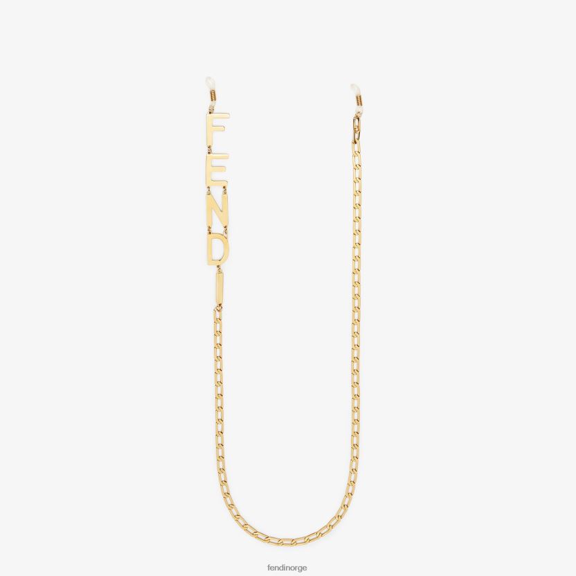 Fendi kvinner kjedekjede for briller NXB4XN501 mote smykker