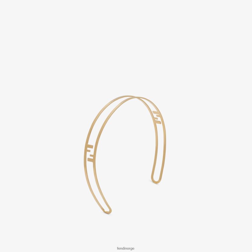 Fendi kvinner hårbånd NXB4XN359 gull smykker
