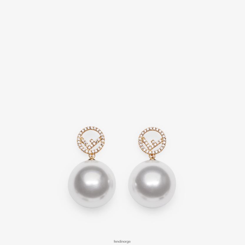 Fendi kvinner f er øredobber NXB4XN1754 gull smykker