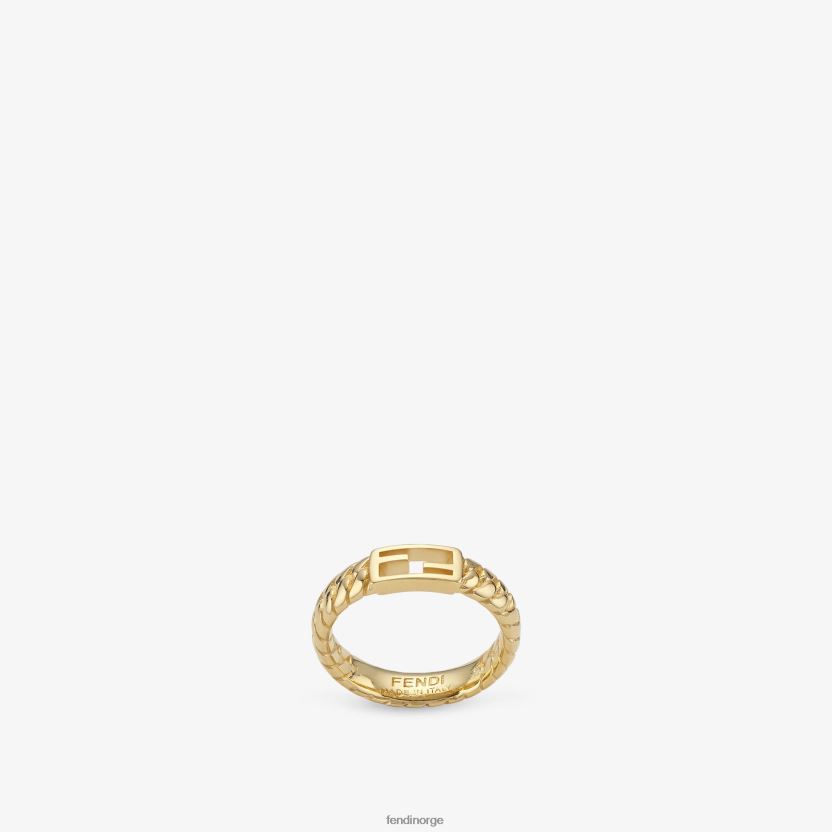 Fendi kvinner baguette ring ring NXB4XN1746 gull smykker