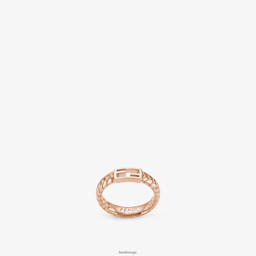 Fendi kvinner baguette ring ring NXB4XN1747 rosa smykker