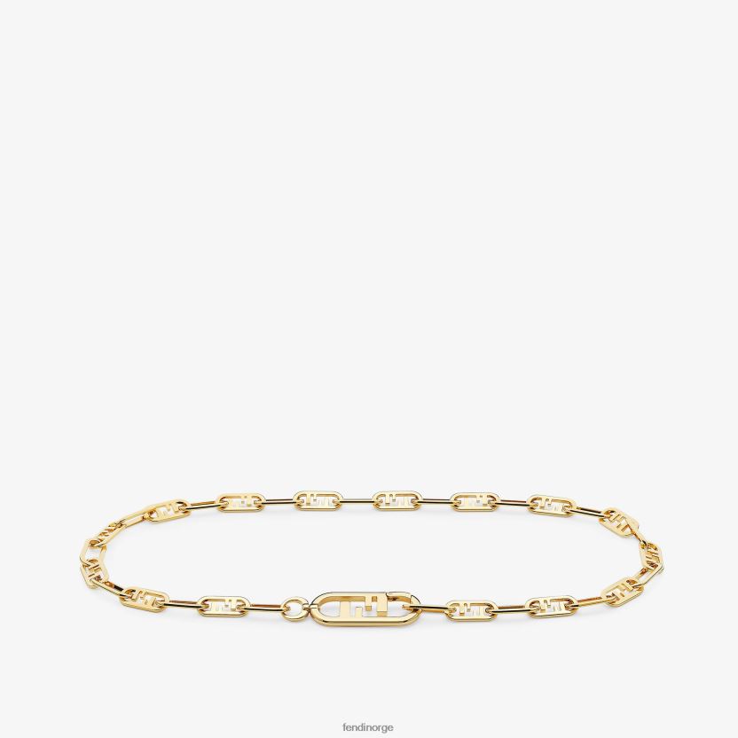 Fendi kvinner metallbelte NXB4XN358 gull tilbehør