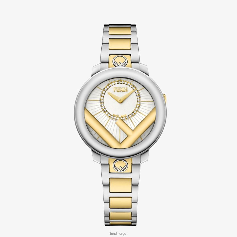 Fendi kvinner 28mm - klokke med logo NXB4XN424 flerfarget tilbehør