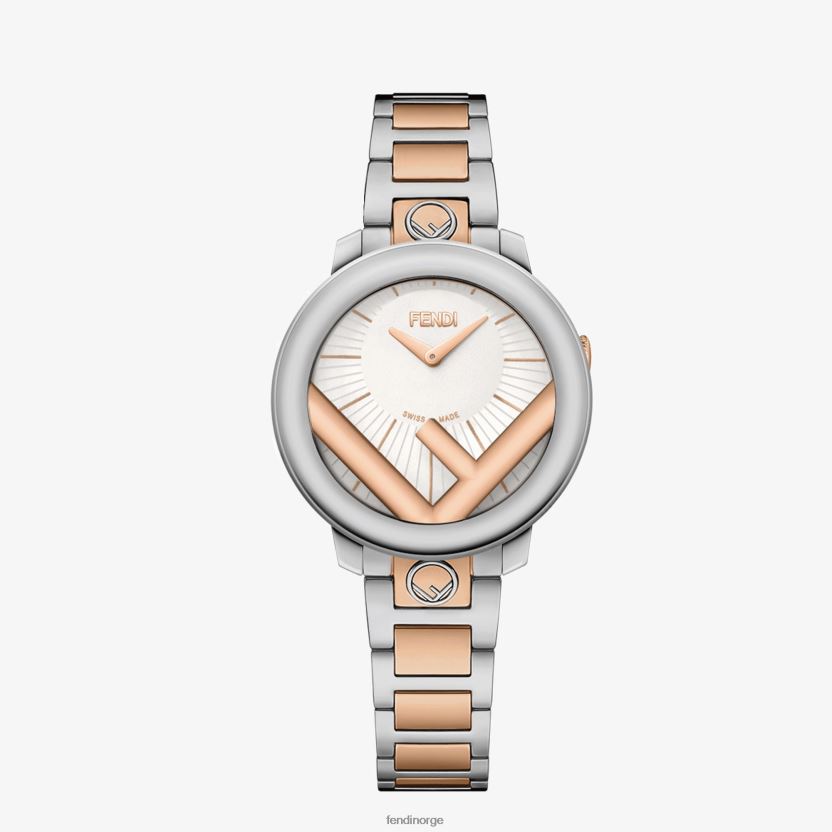 Fendi kvinner 28mm - klokke med logo NXB4XN426 flerfarget tilbehør