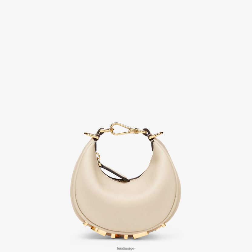 Fendi kvinner lær sjarm NXB4XN190 beige tilbehør