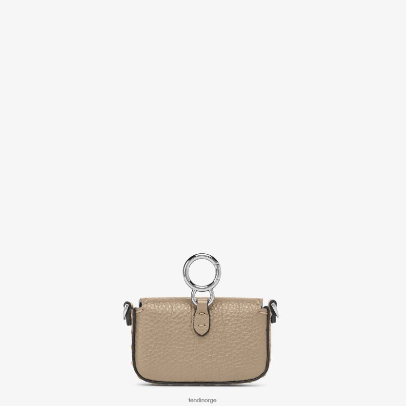 Fendi kvinner nano baguette lær sjarm NXB4XN52 beige tilbehør