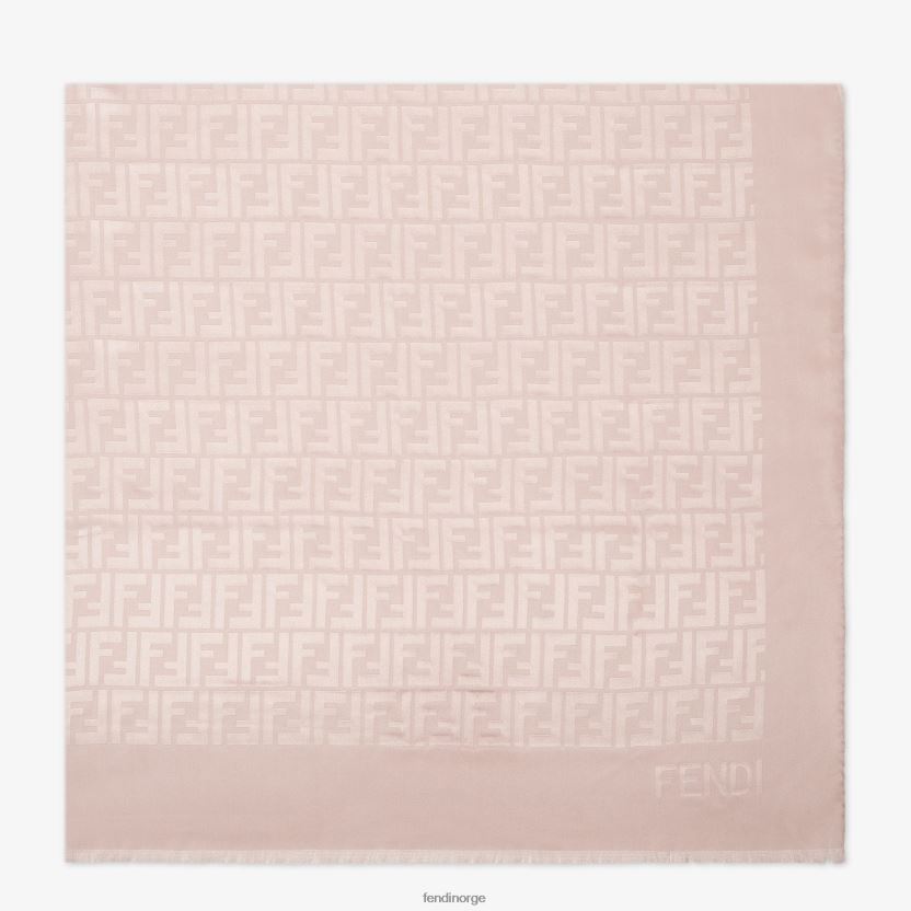 Fendi kvinner due silke stjal NXB4XN298 beige tilbehør