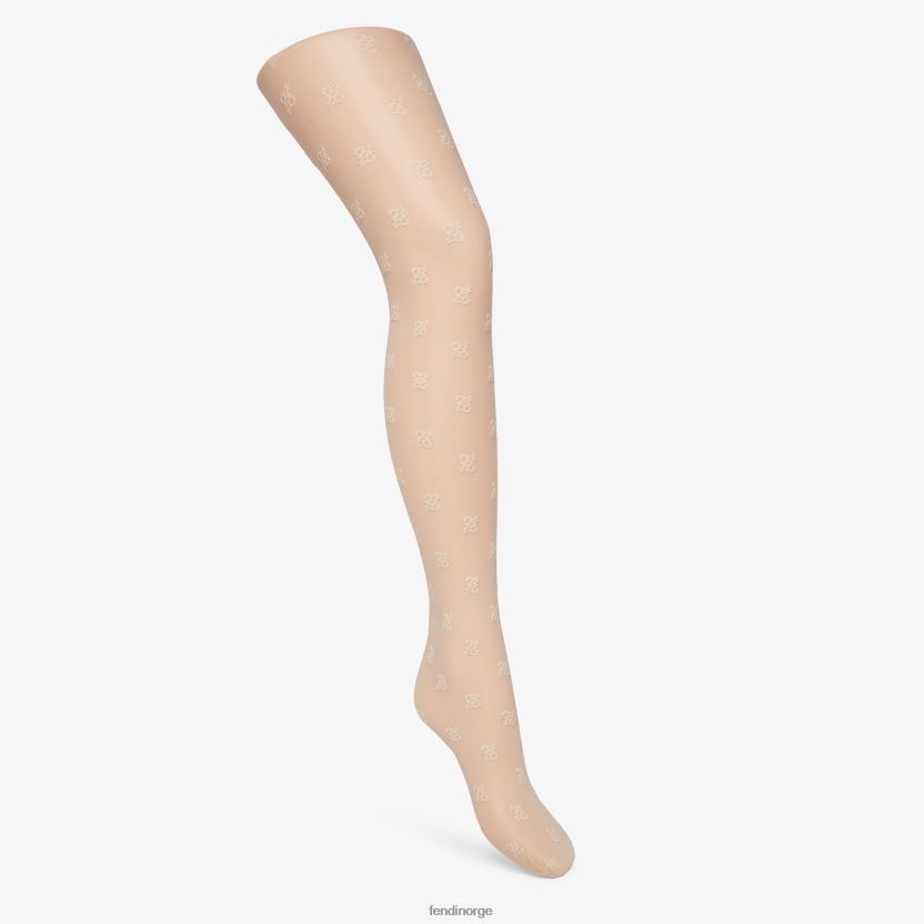 Fendi kvinner nylon strømpebukse NXB4XN438 rosa tilbehør
