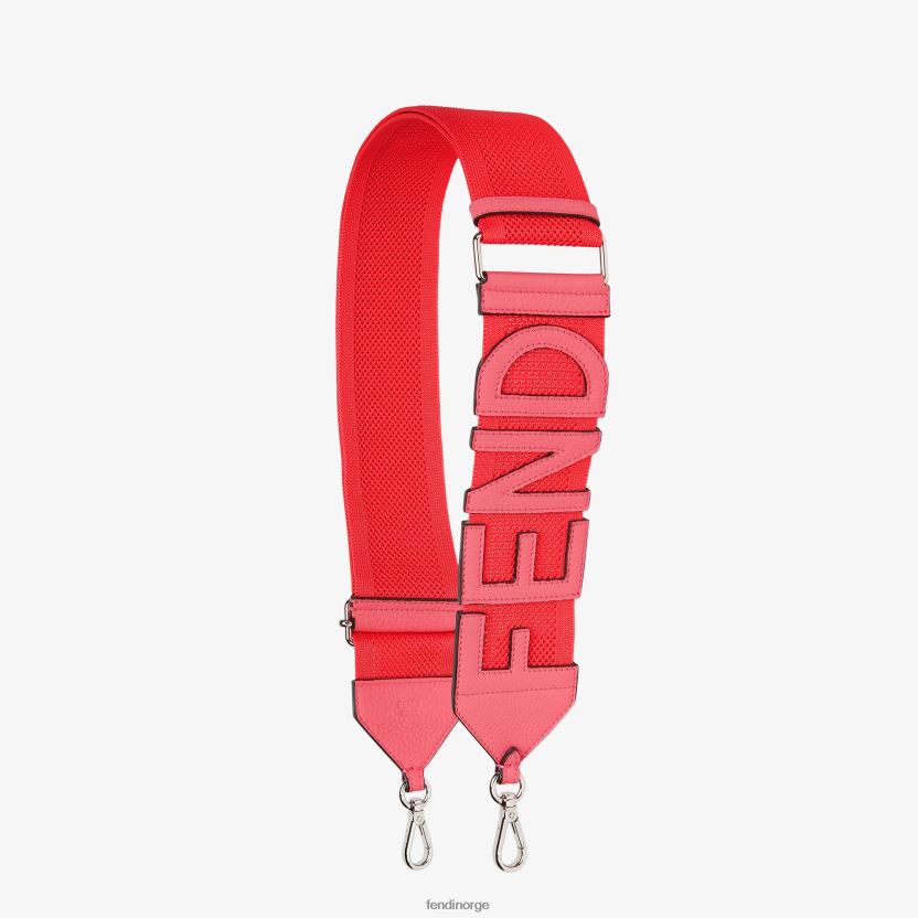 Fendi kvinner bånd skulderstropp NXB4XN224 rosa tilbehør