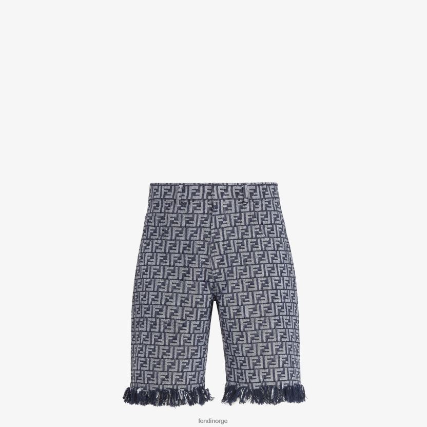 Fendi menn ff denimbukser NXB4XN2042 blå klær