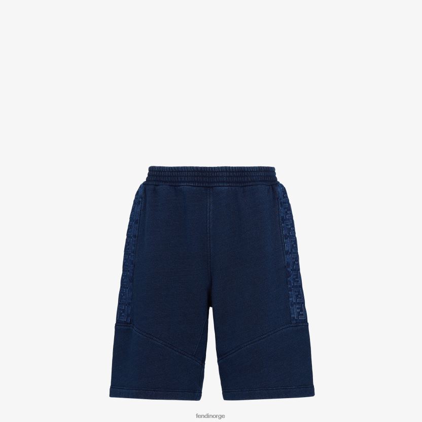 Fendi menn jersey bukser NXB4XN2073 blå klær