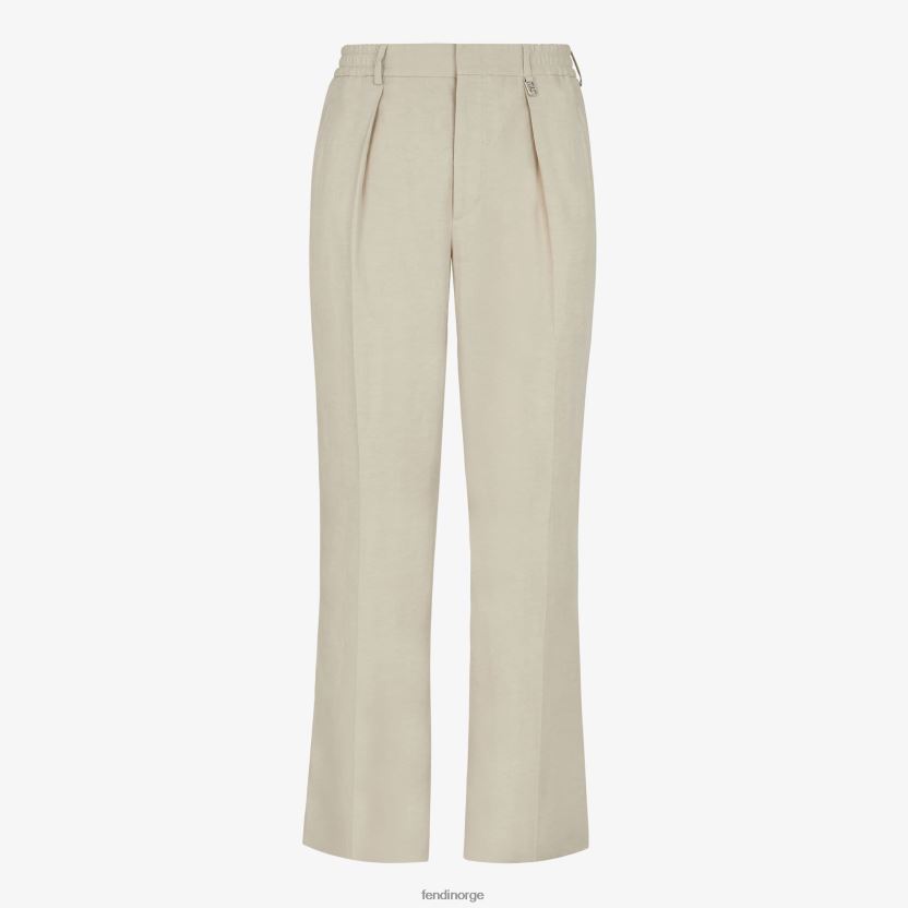 Fendi menn linbukser NXB4XN1916 grå klær