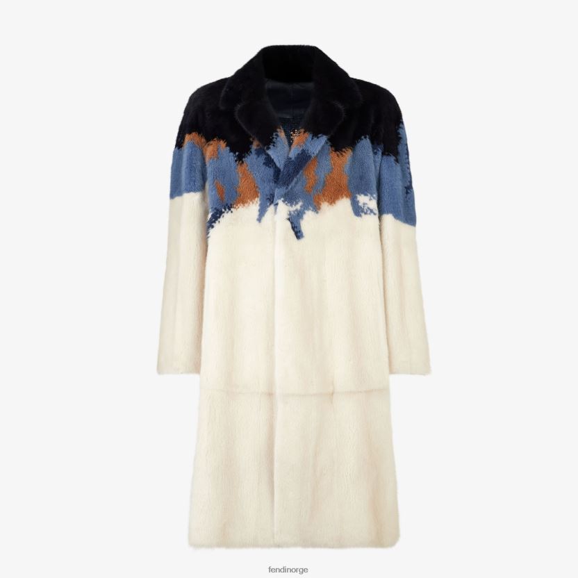 Fendi menn mink pels NXB4XN2086 hvit klær