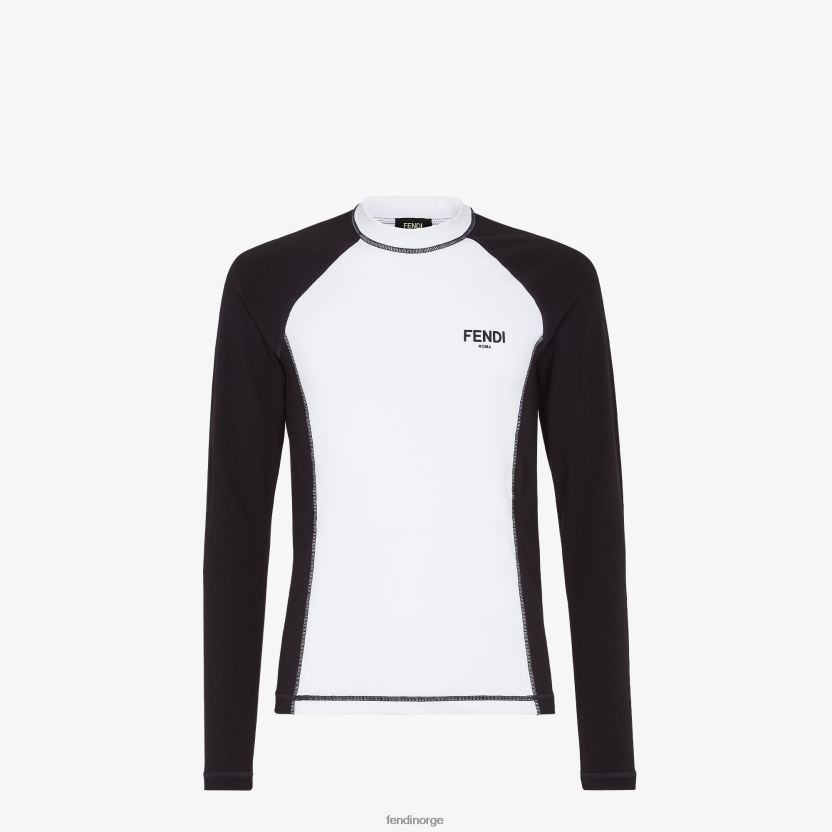 Fendi menn bomullsgenser NXB4XN2108 hvit klær