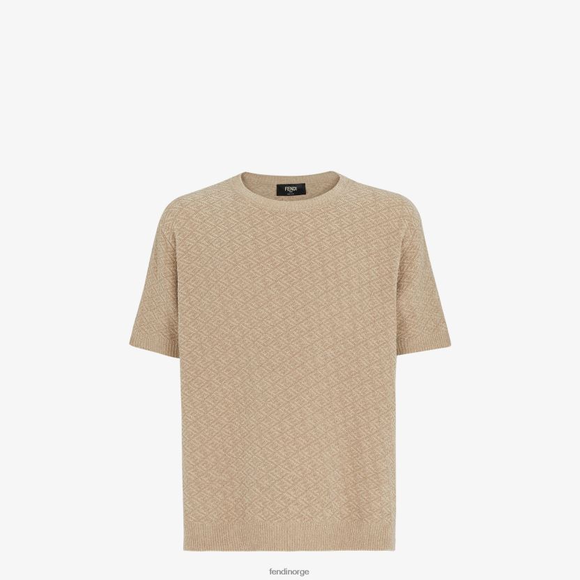 Fendi menn bomullsgenser NXB4XN2054 beige klær